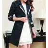 Mode herfst trenchcoat voor vrouwen Koreaanse stijl lange jas vrouwen plus size casaco kleding sobretudo feminino