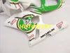 Kit carenatura per stampaggio ad iniezione per KAWASAKI NINJA ZX 6R 600CC 03 04 ZX6R 636 2003 2004 Set carenature bianco verde superiore ZX34