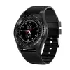 Smart Watch Telefon Call Bluetooth Ekran dotykowy Urządzenia do noszenia Zegarek z kamery SIM Slot Slot Smart Bransoletka do IOS Android