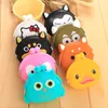 Silicone porte-monnaie animaux forme petit changement portefeuille Mini sac à monnaie pour filles garçons enfants enfants cadeaux