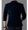 Wholesale- Abetteric Men's Stylish Long Sleeve Peaked Lapel Suit Blazer