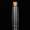 12x 45MM 2.5ML Mini Glass Bottles Empty Sample Small Glass Jars With Cork Stoppers For DIY Craft Decoration