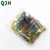 QJH Kolorowe 100 sztuk / partia Knitting Crochet Locking Stitch Marker Hangtag Safety Pins DIY Narzędzia do szycia Igła Clip Crafts Accessory1