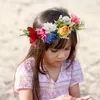 Baby Girls Flower Headband Floral Headwear Apparel Wreath Pography Prop Party Gift No.5280U