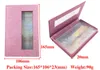 5pairs Magnetiska fransar Box med ögonfransfack 3D Mink Eyelashes Boxar Fake False Eyelashes Packaging Case Empty Eyelash Box 6431370
