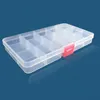 Multifunktionella 15 Slots Justerbar Plast Förvaring Box Verktyg Box Case Craft Organizer Storage Smycken Bead Boxes