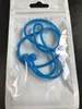 Voor Apple Airpods Anti-Lost Silicone Strap Loop String Touw Draad Kabel Connector 55cm Pearl White Opp pakket 100pcs / lot