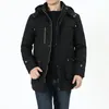 Men's Down & Parkas Clothes In The Cotton Washing Long Winter Coat Middle-aged Cotton-padded Jacket Clothes1