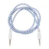 1m 3,5mm extra Aux Extension Audio Cable Jack Man till Man Plug Stereo Cord för Samsung MP3 Speaker Tablet PC