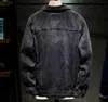 ファッションデニムジャケットトレンドウエスタンスタイルブランドデザイナージャケットデニム洗浄古い壊れたジャケットコートアウターウェア