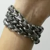 16-40 '' longueur variable dragon lien hommes/garçon bijoux punk en acier inoxydable 316L 2 type d'usure méthode chaîne colliers ou bracelet 1pc