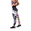Женские Проектировщик Йога Брюки Digital Print Color Fitnes Strackpants Tight Sweatpants Hip Lift Stretch Йога Sexy Trend гетры Горячие Продажа