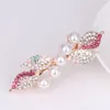 Croix de cheveux en strass de cristal de haute qualité pour femmes filles fleurs Barrettes serre les épingles à cheveux outils de coiffure 2372808