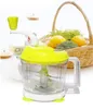 Gratis verzending Multifunctionele Hoge Speedy Knoflook Cutter Groente Fruit Twist Shredder Handleiding Vlees Grinder Hand Chopper