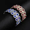 2019 accesorios de pulseras nupciales baratas conjuntos de joyas nupciales de diamantes de imitaci￳n de bridas formales accesorios brazaletes 5571306