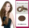 Niewidzialna taśma wątkowe skóry w przedłużeniu włosów 100% Remy Human Hair Extension Brazylijski włosy 14-24 cal Factory Direct Professional Custom