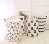 28 styles foldable storage bucket oversized stotage basket for children's toy top waterproof bathroom dirty clothes laundry storage box