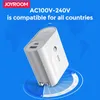 JOYROOM Быстрое зарядное устройство Power Bank зарядное устройство D-T189 Портативный 5000mAh США Великобритания ЕС Plug USB зарядное устройство для Iphone 11 Samsung S20