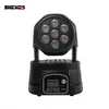 SHEHDS LED Wash 7x18W RGBWA+UV / 7x12W RGBW Moving Head Beleuchtung für Disco DJ Disco Bühnenlichter Party Hochzeit