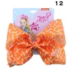 Nuevo Halloween 8 pulgadas JoJo Siwa Bows Bows Girls Clips de Pelo Calabaza JoJo Siwa Niños Niños Barrettes Dibujos animados Pelo Bows Baby BB Clips Accesorios para el cabello A7966