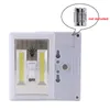 COB LED Switch Night Light Magnetic Wall Lamp Battery Operated Cordless Under Cabinet Light for Garage Closet