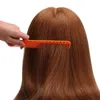 1pc professionell salonghårkam antistatisk rätning av detrange Barberbredd Fina tänder Hårbrush Care Styling Tool4560414