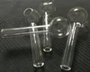6cm pyrex glasolja brännare rör klart glas oljebrännare hink Stor rörglas rör olja nagelrör hand rökrör