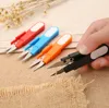 Yarn Fishing Thread Beading Clipper Sturdy Mini Tool Stainless Steel Tailor Scissors Practical Sewing Embroidery Thrum Snips Scissors SN650