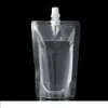 Stand-up Plastic Drink Packaging Bag Spout Pouch for Juice Milk Coffee Beverage Liquid Packing bag Drink Pouch Drinks Packaging Bag Spout