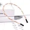 20 teile / los Mode Pearl Haarreifen Drei Spiralwelle Kopf Reifen Kopf Schnalle Stirnband Für Frauen Dame Sommer Haarschmuck