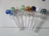 Kleur grote bubbelglas rechte pot Groothandel Glazen bongs Oliebrander Glas Waterleidingen Booreilanden Roken Gratis verzending