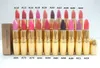 Livraison gratuite ePacket nouveau maquillage lèvres M113 Tube métallique mat rouge à lèvres! 3g