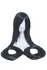 Size: adjustable synthetic Eruda Chobits Extra Long Straight Bangs Hair Wigs Black Anime Cosplay Full Wig Length:150cm