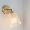 Laiton cuivre verre mur LED lampe Vintage chambre salle de bain miroir lumière nordique Edison applique murale lumières éclairage à la maison Luminaire