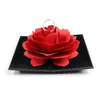 Faltbare Rose Ring Box Für Frauen Romantische schlagen 2019 Kreative Schmuck Lagerung Fall Kleine Geschenk Box Für Ringe C63723448061