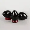 Massage Egg Yoni Natural Black Obsidian Yoni Egg Set med träbas för att träna bäckenmuskler Kegel Övning Relax Muskelverktyg