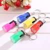 Vandring Camping Outdoor Gear Led Mini Keychain Super Ljus Flashlight Torch Flower Shape Key Chain ZZA851