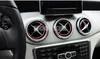 Anneau de couvercle de sortie d'aération de Console rouge pour Benz A B classe W176 W246 2012-2018
