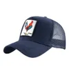 Cockcap Baseball Caps Rooster Embroidery Hats Men Snapback Breathable Mesh Bones Streetwear Cock Trucker Cap Women