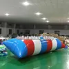 Gratis fraktfabrik Anpassad 6x2m 0,9 mm PVC Uppblåsbar vattenhoppning Air Blob Uppblåsbar Aqua Jump Trampoline Pillow Bag