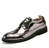 Grande per uomo in cima di brevetto in ciepone da uomo Nightclub Personalized Shoes Casual Designer Mareafrers G5.33 476 "