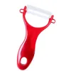 Aço Inoxidável Cerâmica Fruit Potato Peeler Parer Vegetais da estaca Peeler Ferramenta ajudante de cozinha Grater para cenouras Nutcracker