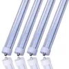 Stock aux États-Unis 8ft led t8 tubes 5000K Blanc Single Pin FA8 LED Tubes Light 45W 192LEDs High Lumens AC100-305V 12-pack