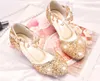 Piękny srebrny złoty różowy kwiat dziewcząt „buty” buty dla dziewczynki buty ślubne dla dzieci akcesoria Rozmiar 26-37 S321245A