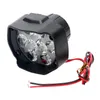 Ny 2st Motorcykel LED -strålkastarlampa LED Electric Bicycle Bike Ultra Bright Headlight Vehicle Dayming Lights6579477