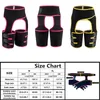Bacak şekillendirici zayıflama kemeri neopren uyluk düzelticileri karın kontrolü shapewear bulifer sıkıştırıcı kemer egzersiz fitness malzemeleri1591533