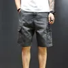 Lässige, trendige Baggy-Jeans für Herren, lockere Hose, Sommer-Denim-Biker-Jeans-Shorts248i