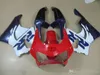 7Gifts Fairings för Honda CBR900RR CBR919 1998 1999 Vit Rödblå Fairing Kit CBR919RR 98 99 ER60