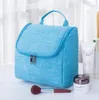 Sac cosmétique femmes hommes Oxford plaine grande capacité portable sac de lavage de voyage