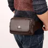 Designer-New Arrival Mężczyźni Torba Torba Skórzana Fanny Pack Belt Torba Mężczyźni Vintage Skórzany Chest Bag Moda Torebki Waist Packs